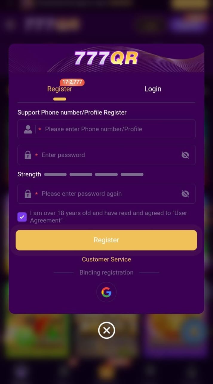 777QR Download