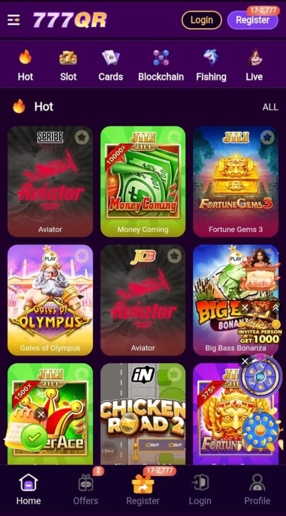 777QR Game