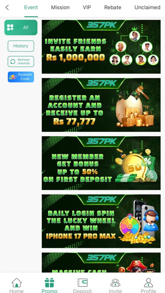 Invitation Bonuses