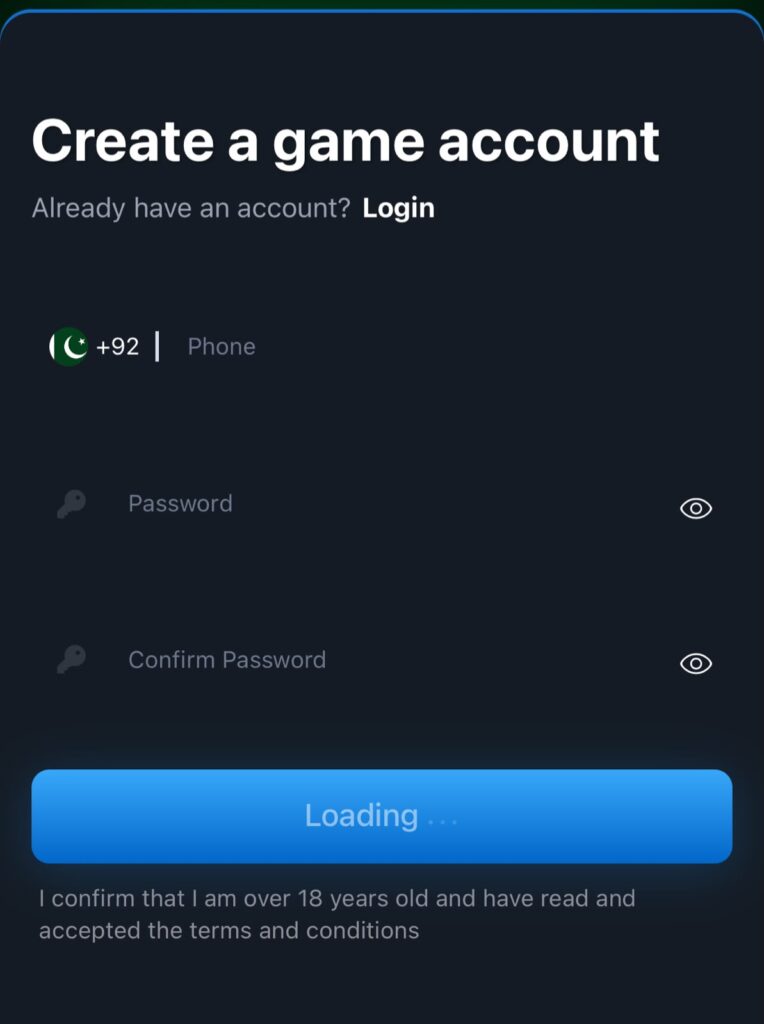 LOGIN AND REGISTRATION