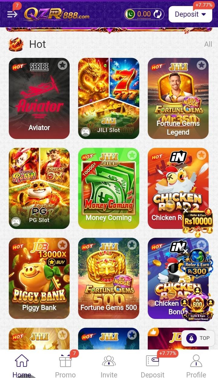 Qzr888 Game