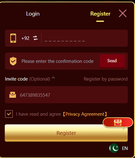 Register pk686