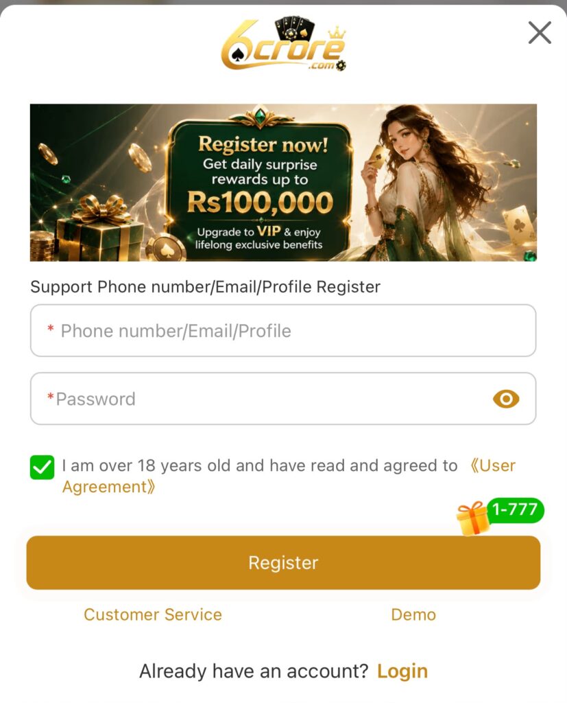 Registration 6 Crore