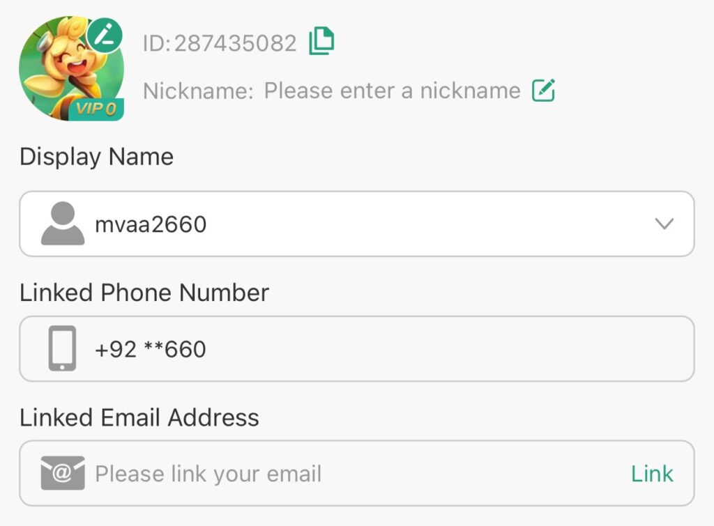 Registration and login RS177